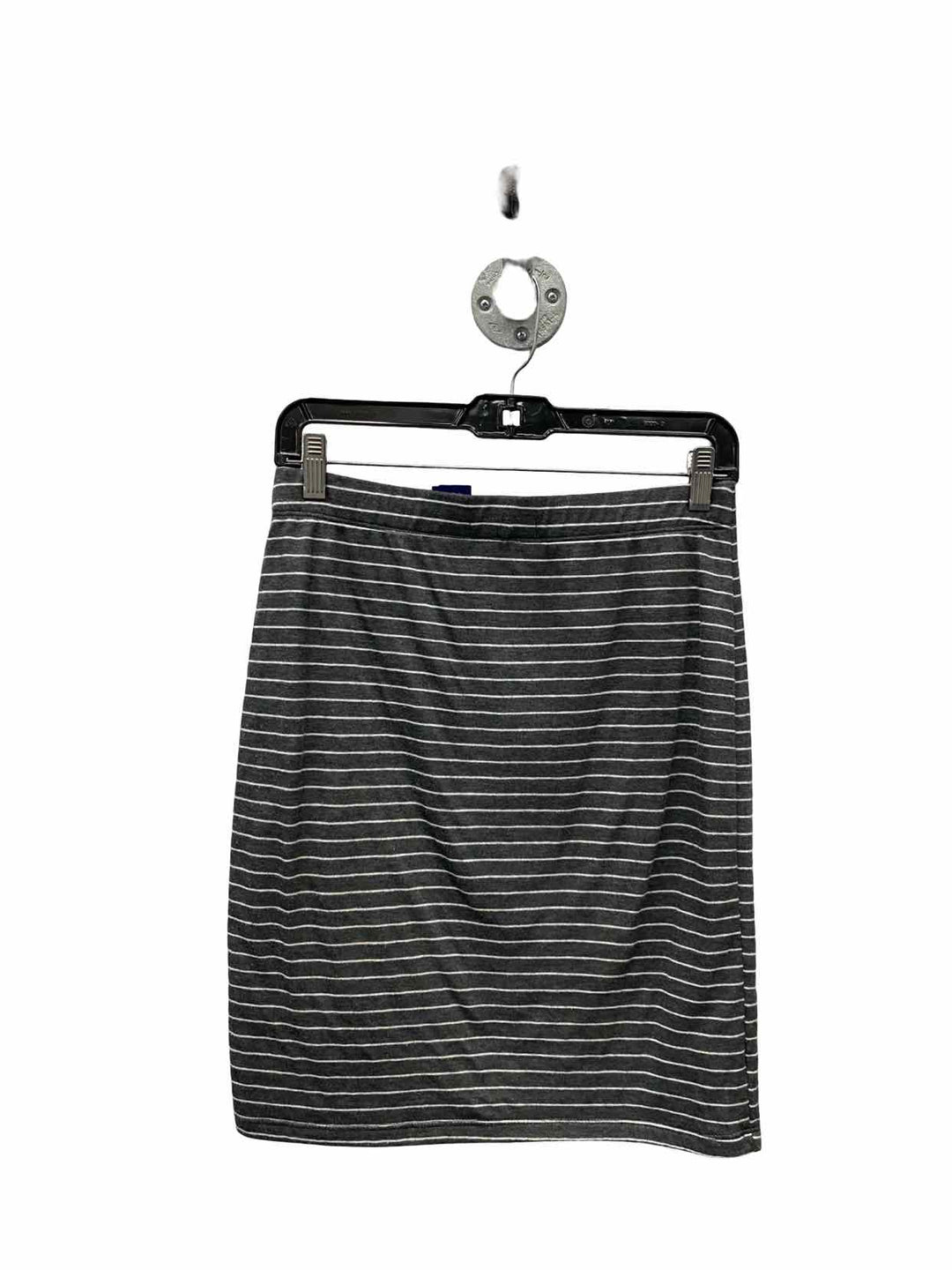 Marine Layer Size S Gray White Striped Skirt