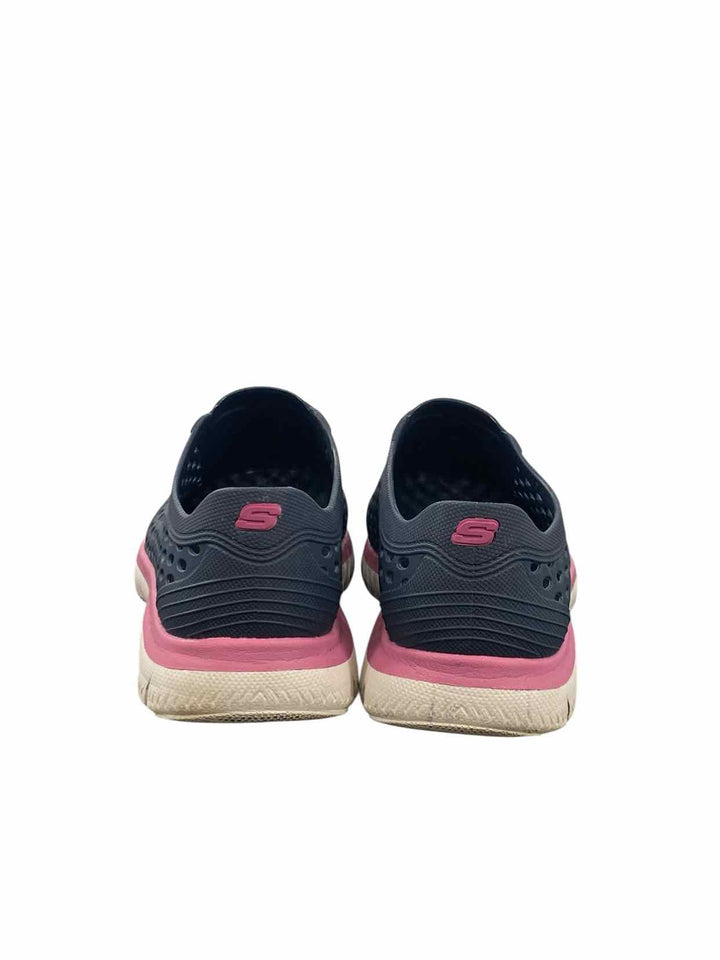 Skechers Shoe Size 7 Blue Rubber Sneakers