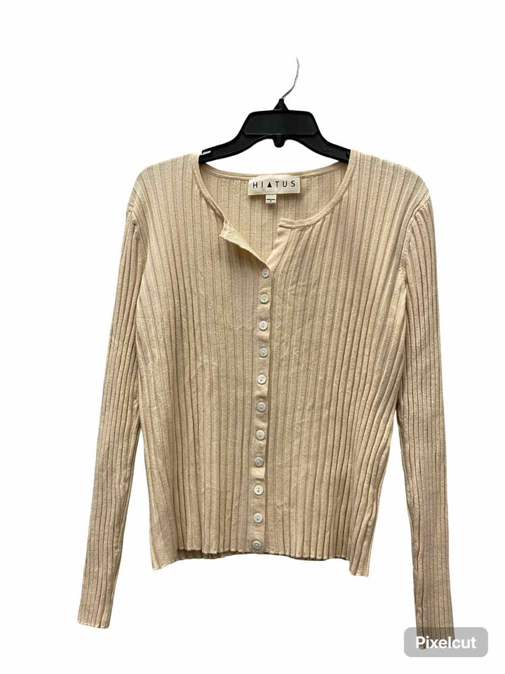 Hiatus Size XL Cream Cable knit Sweater