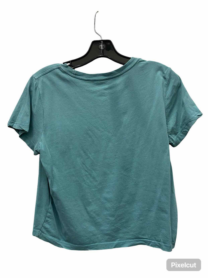Def Leopard Size S Blue Print T-shirt