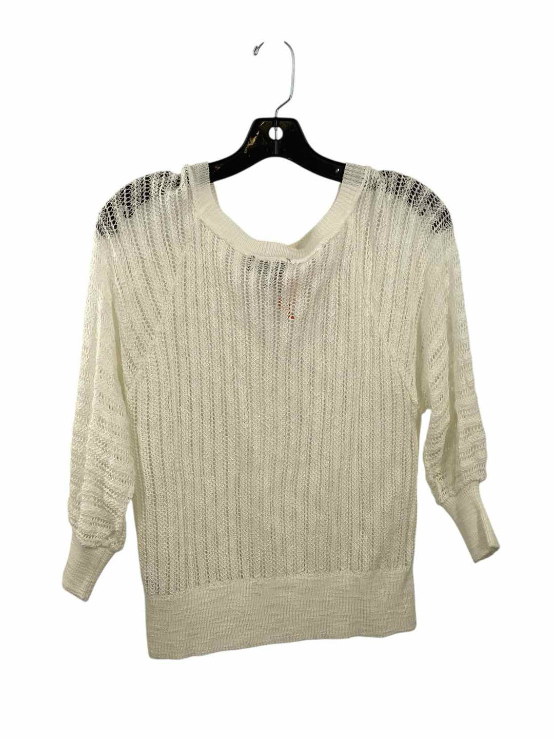 Express Size L White Pink Dress