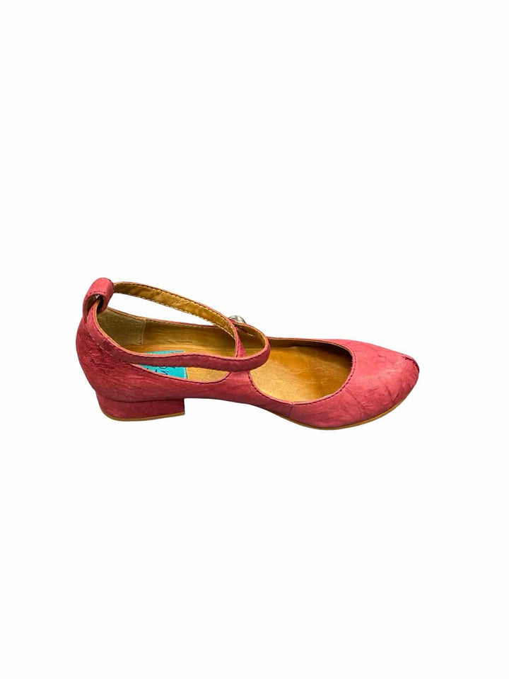 Fugu Malibu Shoe Size 7.5 Pink Leather Flats