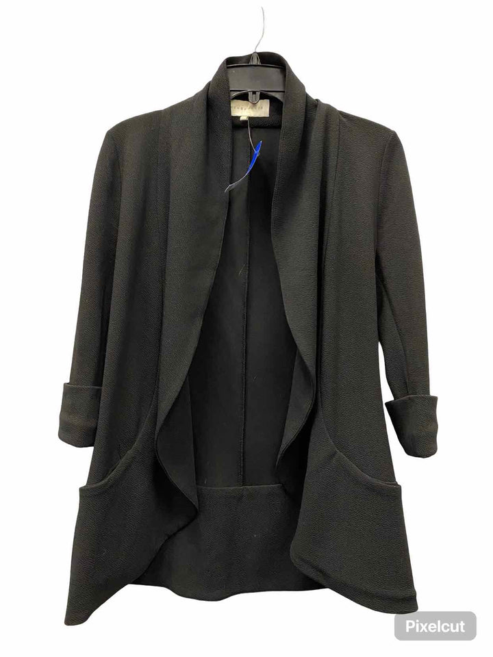 French Mauve Size XS Black Blazer