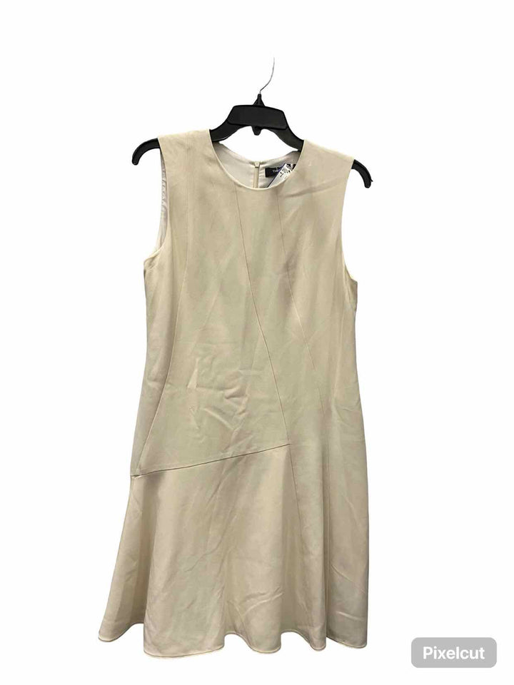 Theory Size 8 Cream Dress