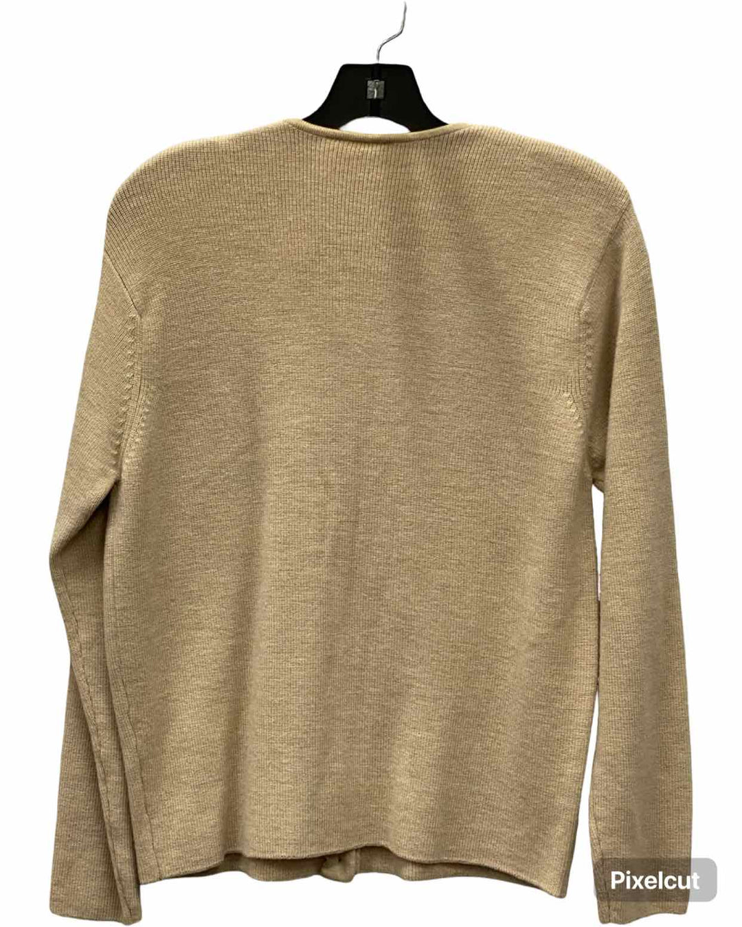 Talbots Size M Beige 100% Merino Wool Sweater