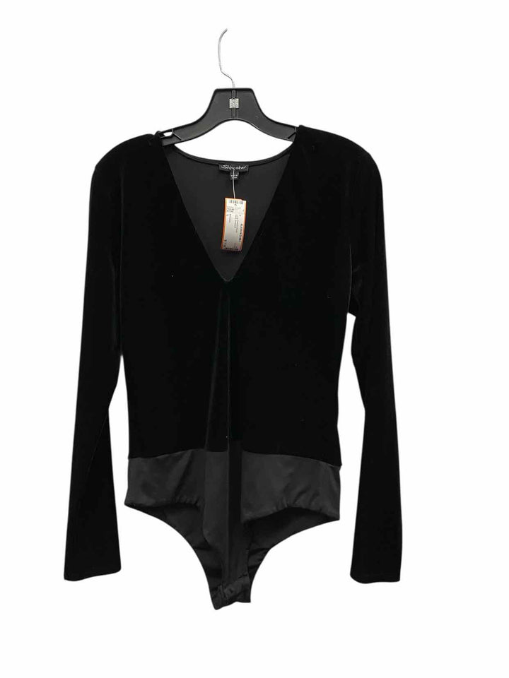 Shinestar Size L Black Long Sleeve Shirts