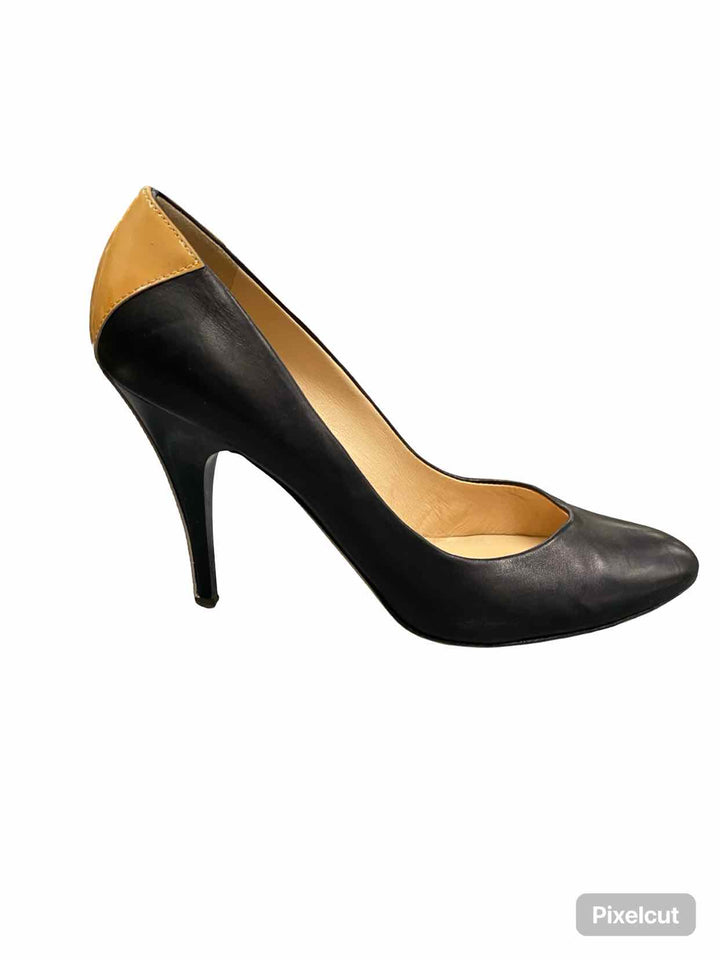 Escada Shoe Size 38 Black Leather Heels