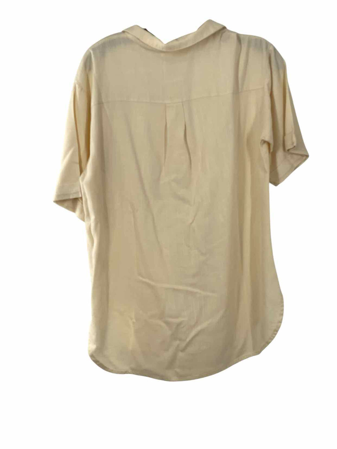 Merry Fun Size S Cream Short Sleeve Shirts