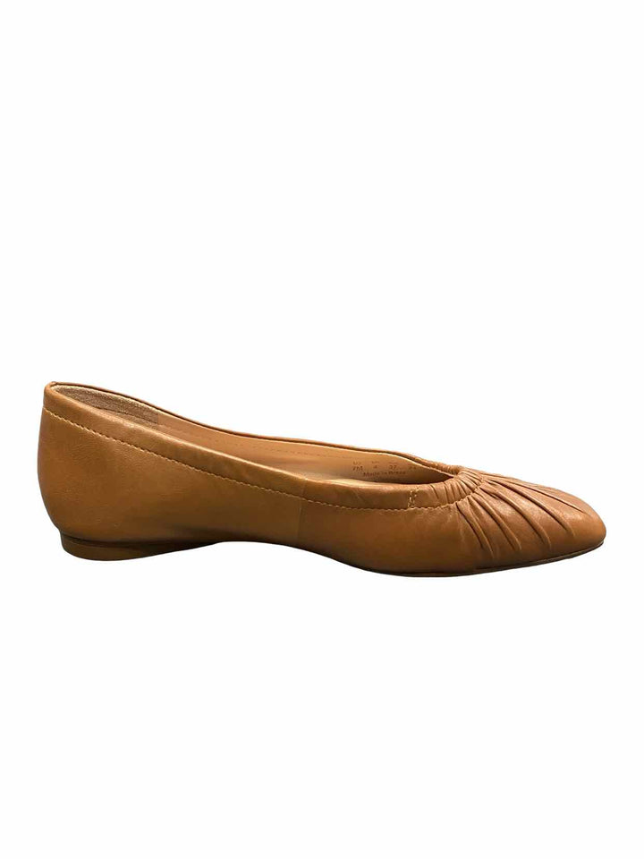 Naturalizer Shoe Size 7 Brown Leather Upper 27 Edit Carla Flats