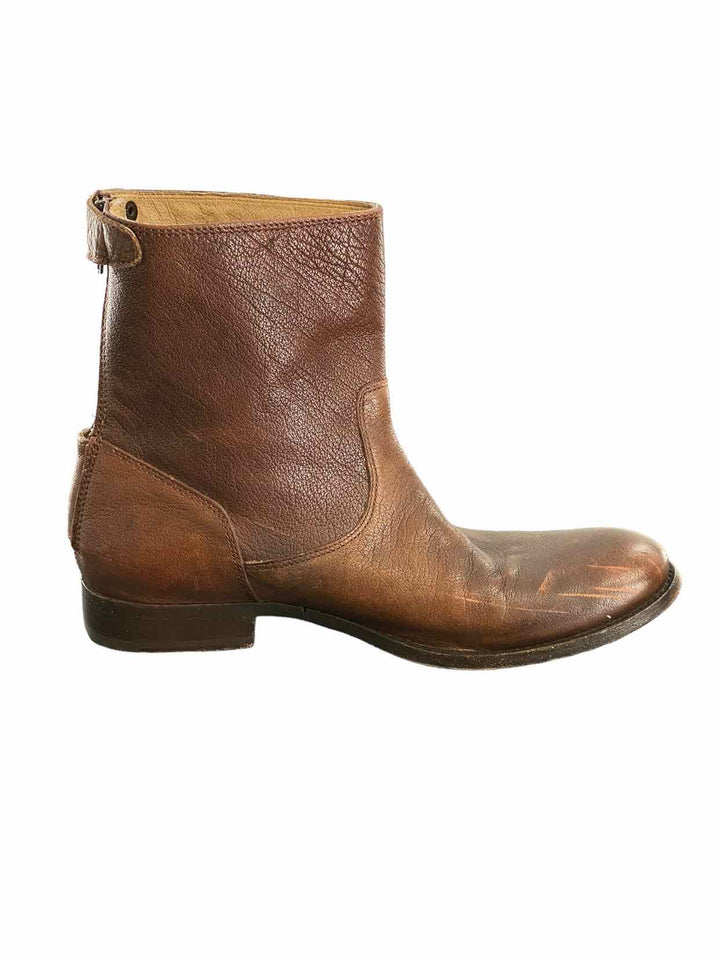 Frye Shoe Size 10 Brown Leather Boots(Ankle)