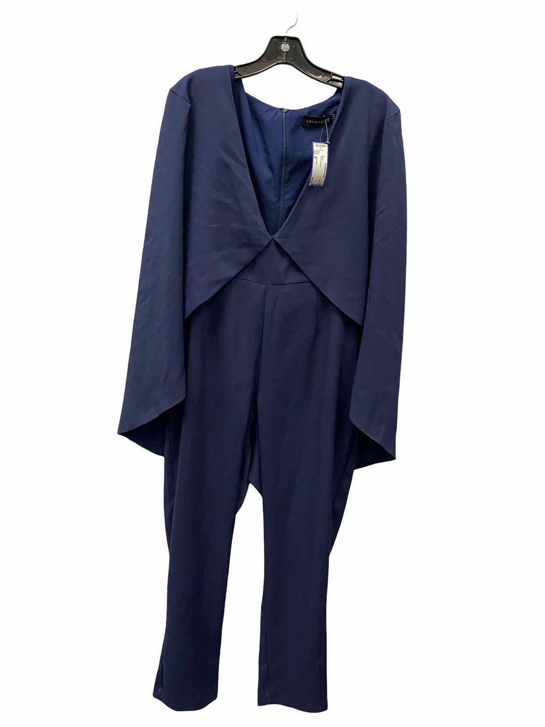 Lavish Alice Size M Navy Jumpsuit Dress