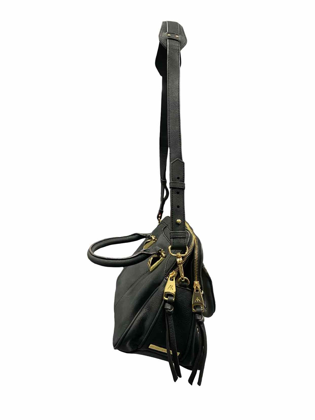 Aimee Kestenberg Black W/Crossbody Strap Purse