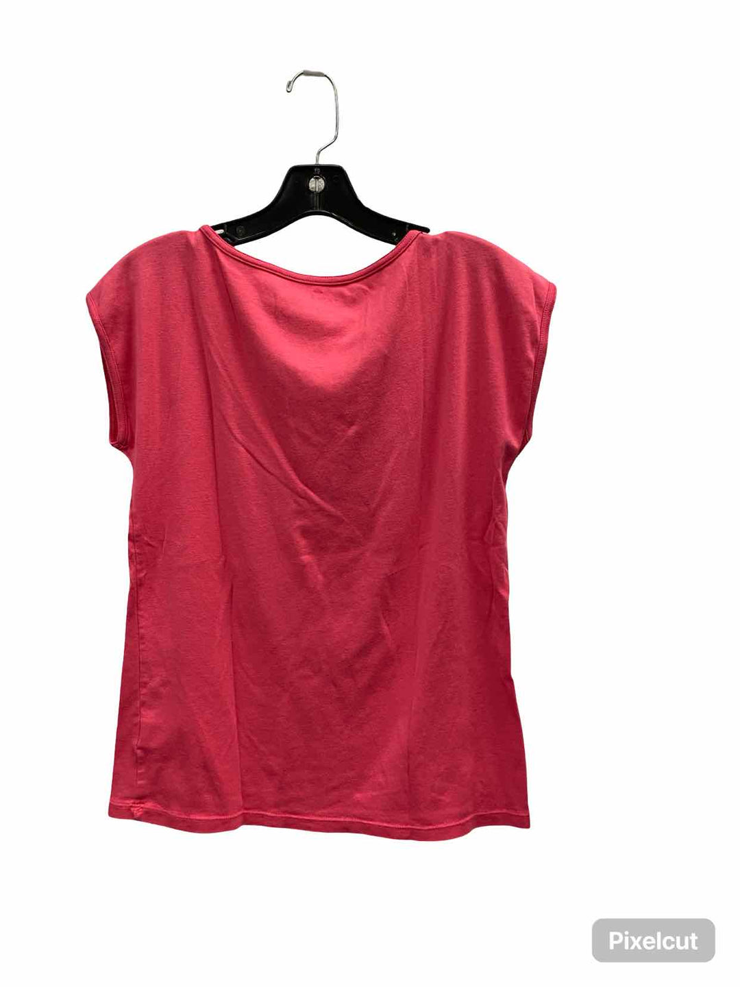 Talbots Size M Pink 100% Pima Cotton Short Sleeve Shirts