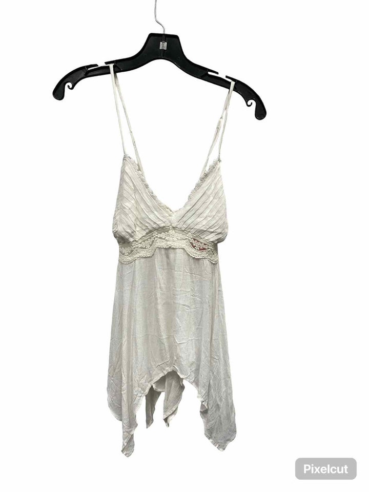 Kimchi Blue Size S White Tank Top