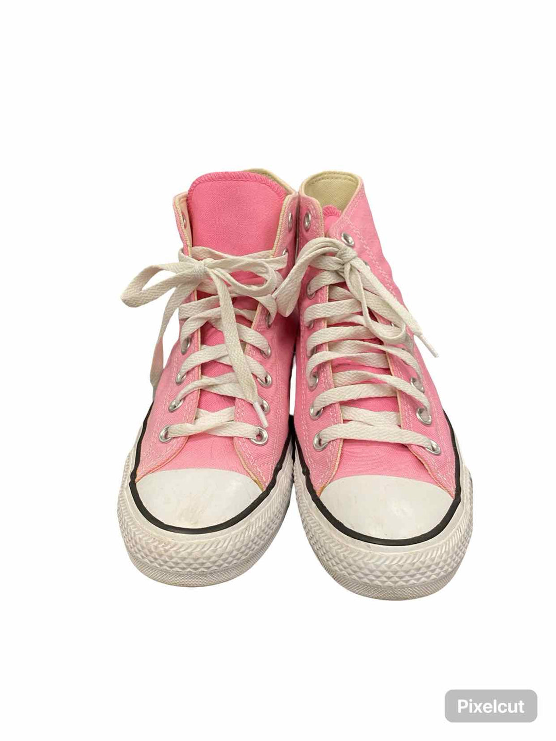 Converse Shoe Size 8.5 Pink High Top Chuck Taylor All Star Canvas Sneakers