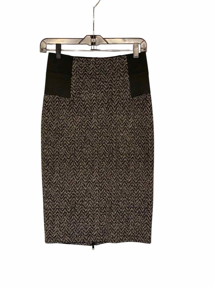 Sandro Ferrone Size S Black Grey Skirt
