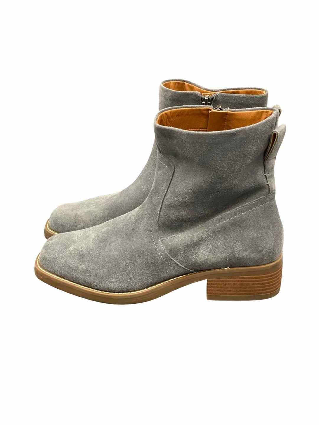 Lucky Brand Shoe Size 10 Grey Suede "Kazey" Boots(Ankle)