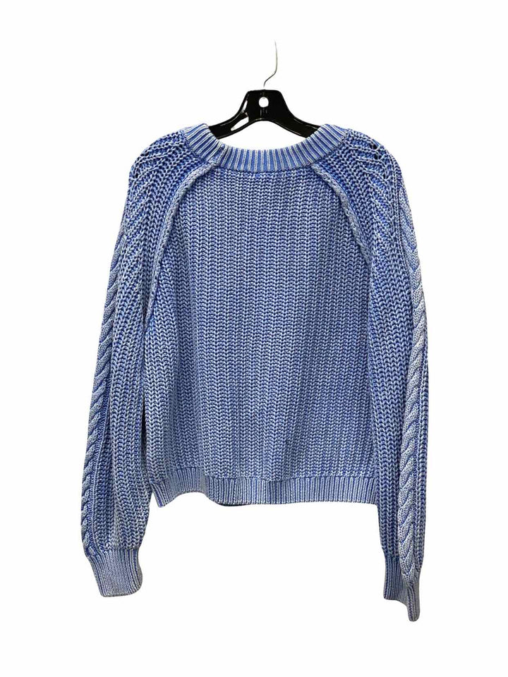 Free People Size M Blue Sweater
