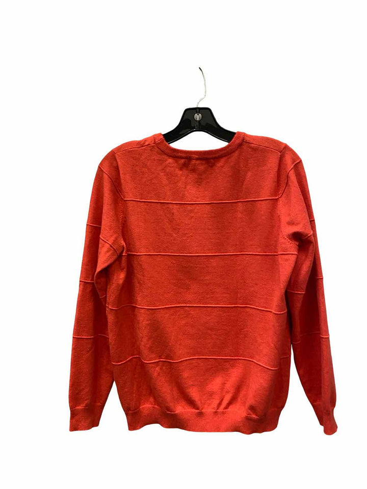 Stitches & Stripes Size M Orange Sweater
