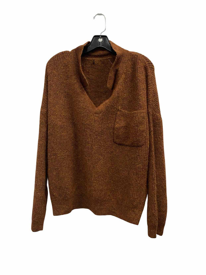 Unknown Brand Size L Brown Sweater