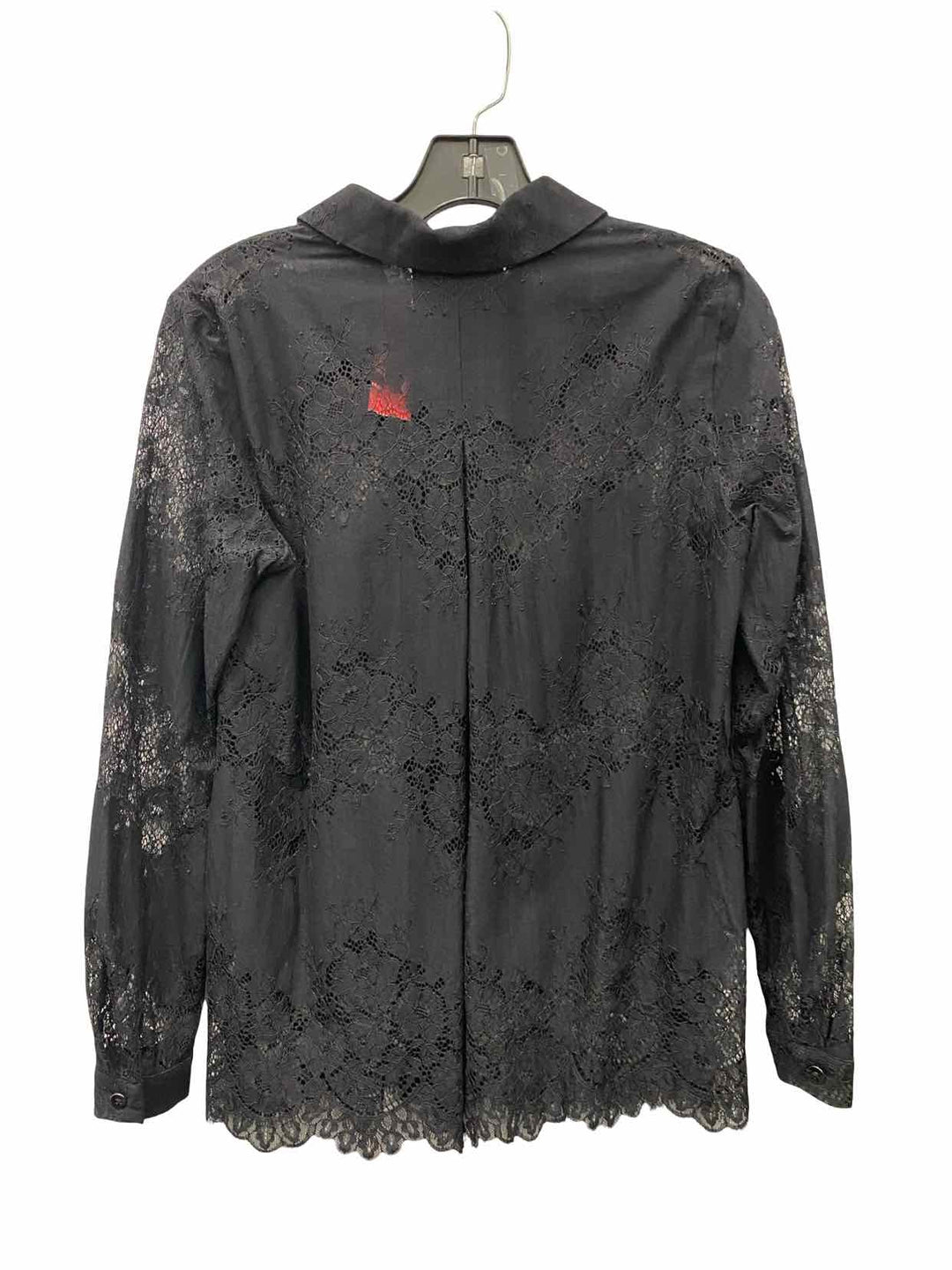 Cabi Size S Black Lace NWOT Long Sleeve Shirts