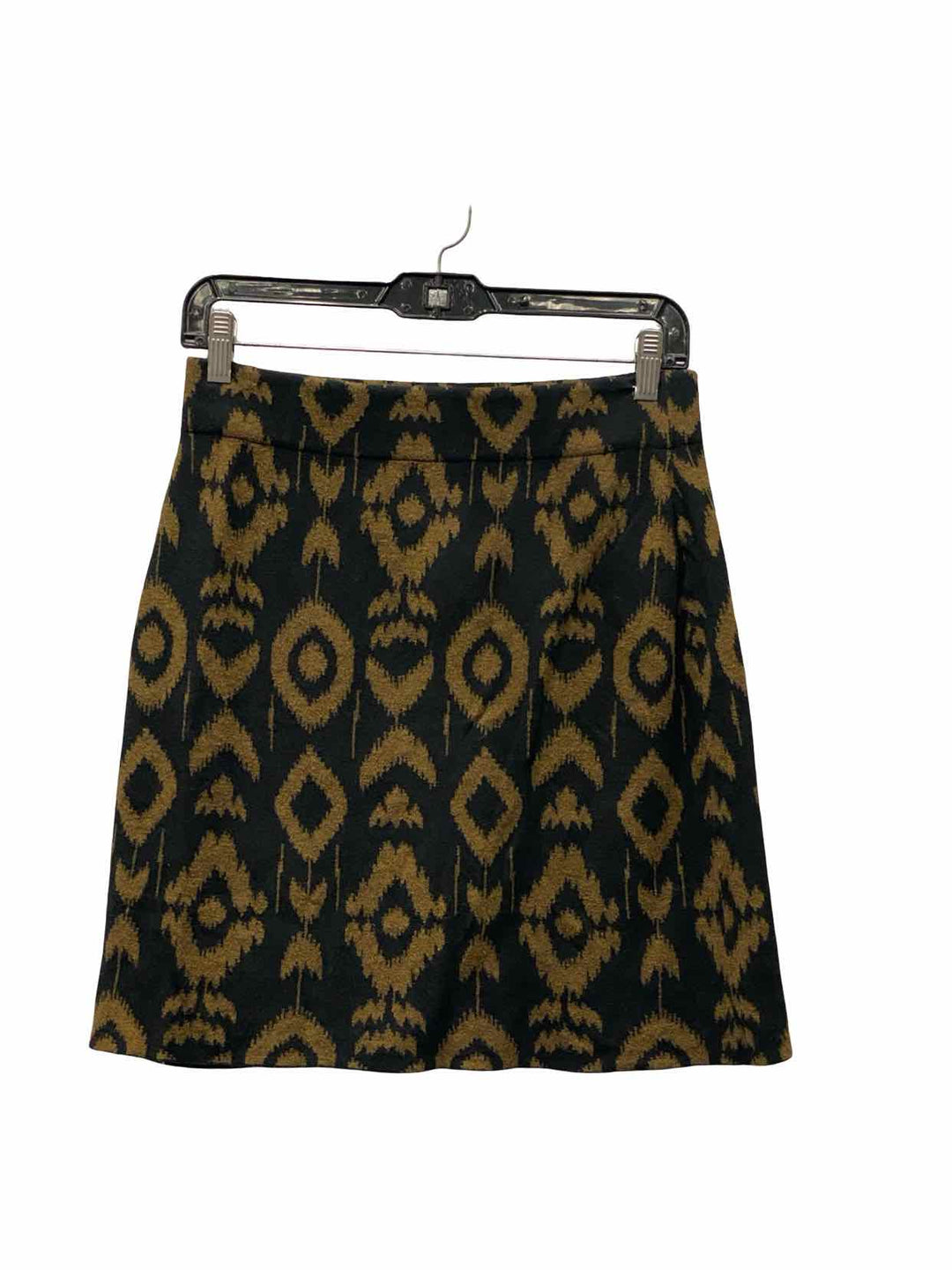 Krimson Klover Size M Brown Black 80% Cotton/ 20% Wool Skirt