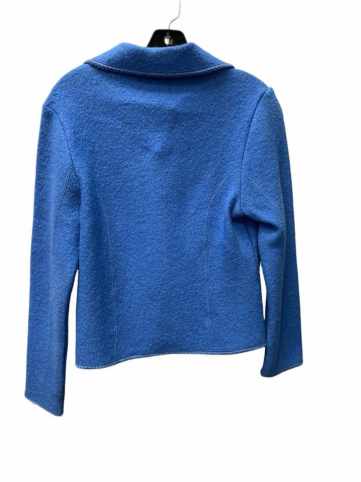 Invisible World Size S/M Blue 100% Wool Jacket