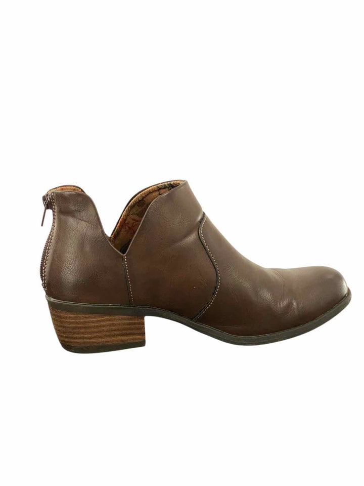 BOC Shoe Size 9 Brown Manmade Boots(Ankle)