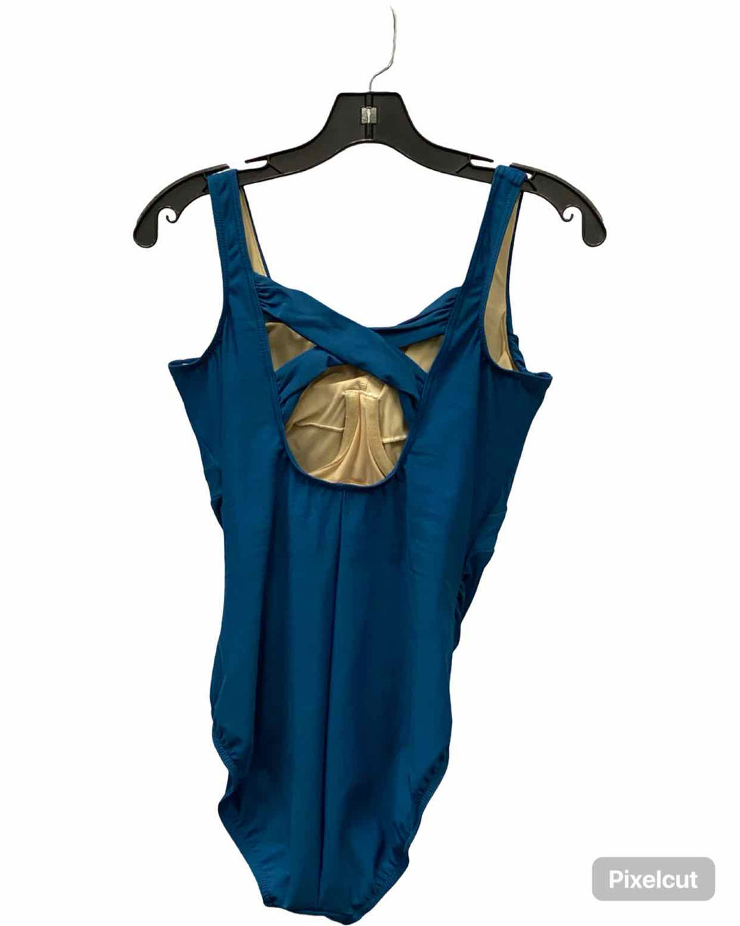 Lands End Size 12 Blue Swimsuit