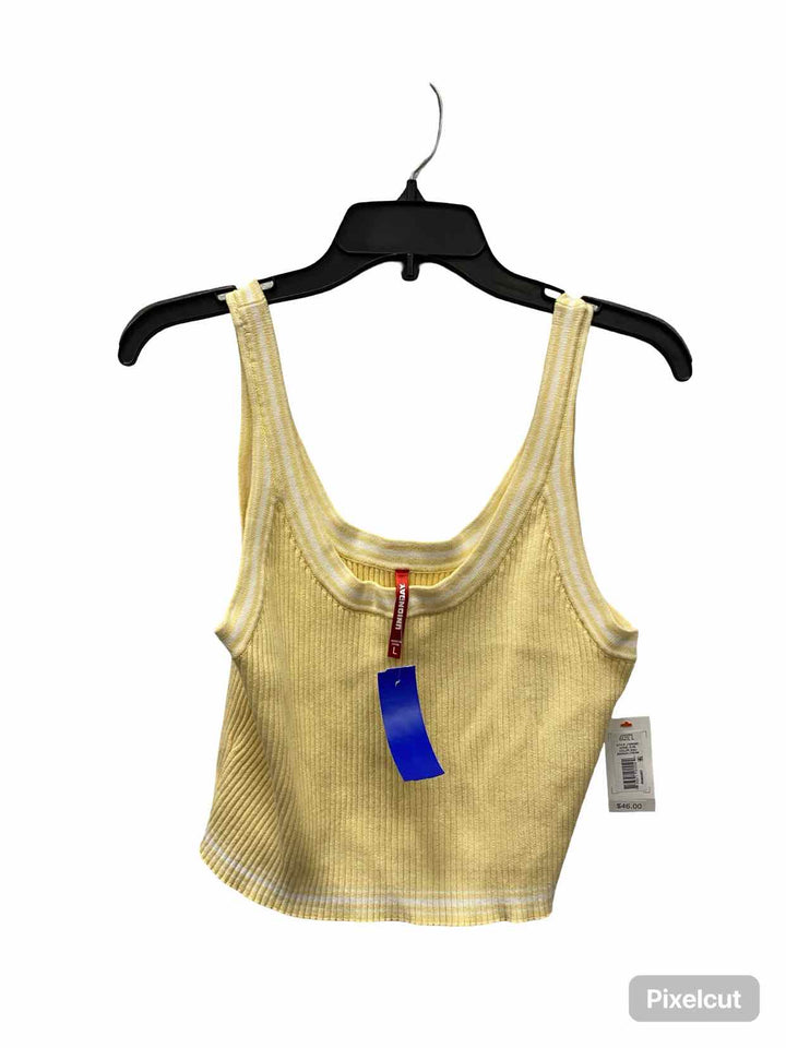 Union Bay Size L Yellow Tank Top