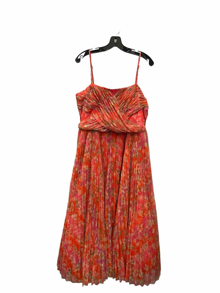 Hutch Size 14 Pink Floral Formal Dress(Long)