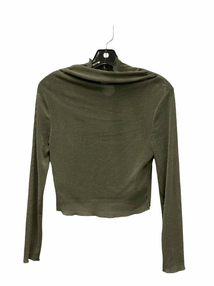 Miou Muse Size M Green Long Sleeve Shirts