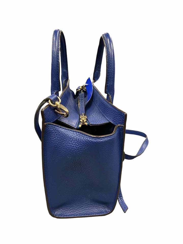 Henri Bendel Blue Mini Convertible Tote Purse