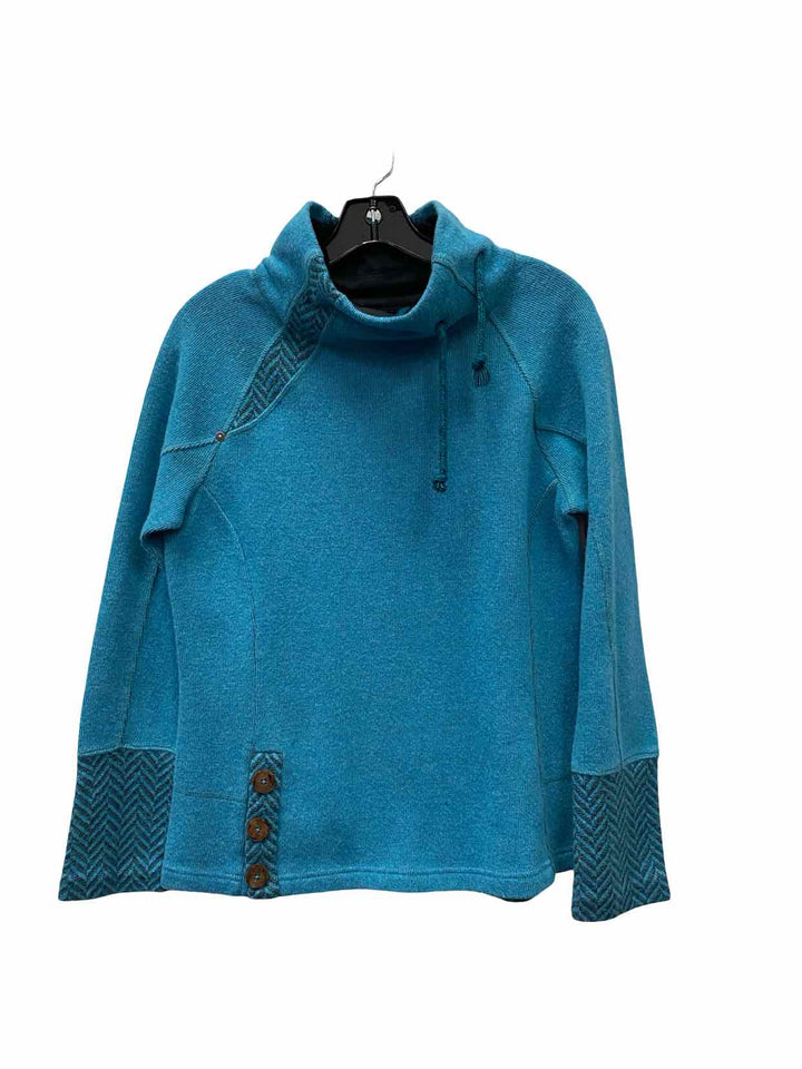 PrAna Size M Blue Grey Sweater