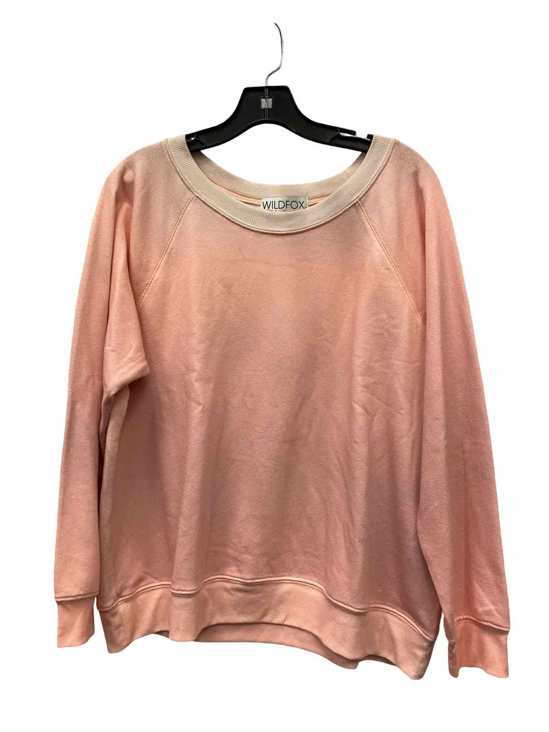 Wildfox Size S Pink Print Sweatshirt