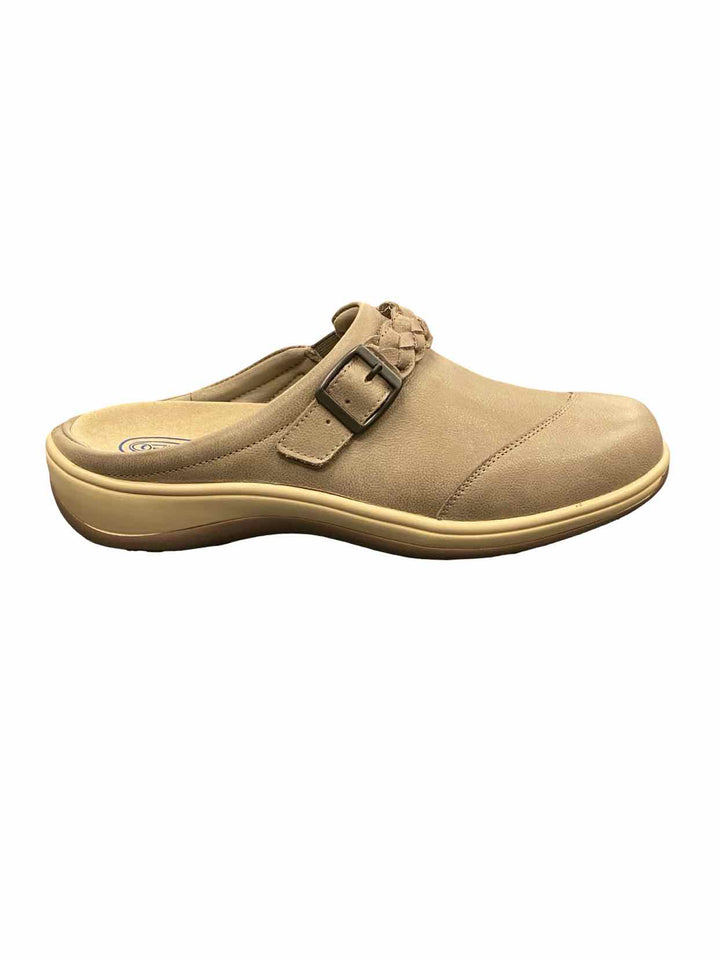 Orthofeet Shoe Size 11 Taupe Clogs