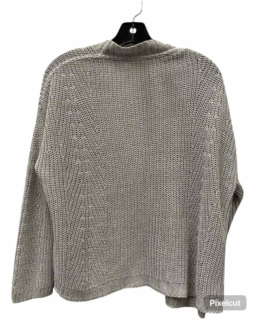 Poetry Size M Grey 100% Linen Sweater