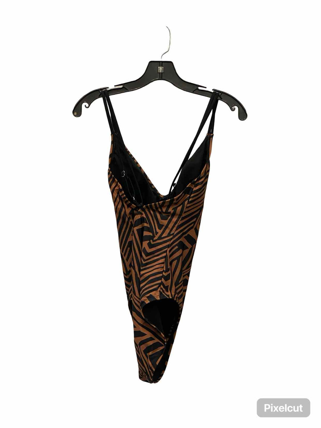 hurley Size M Brown Black Swimsuit