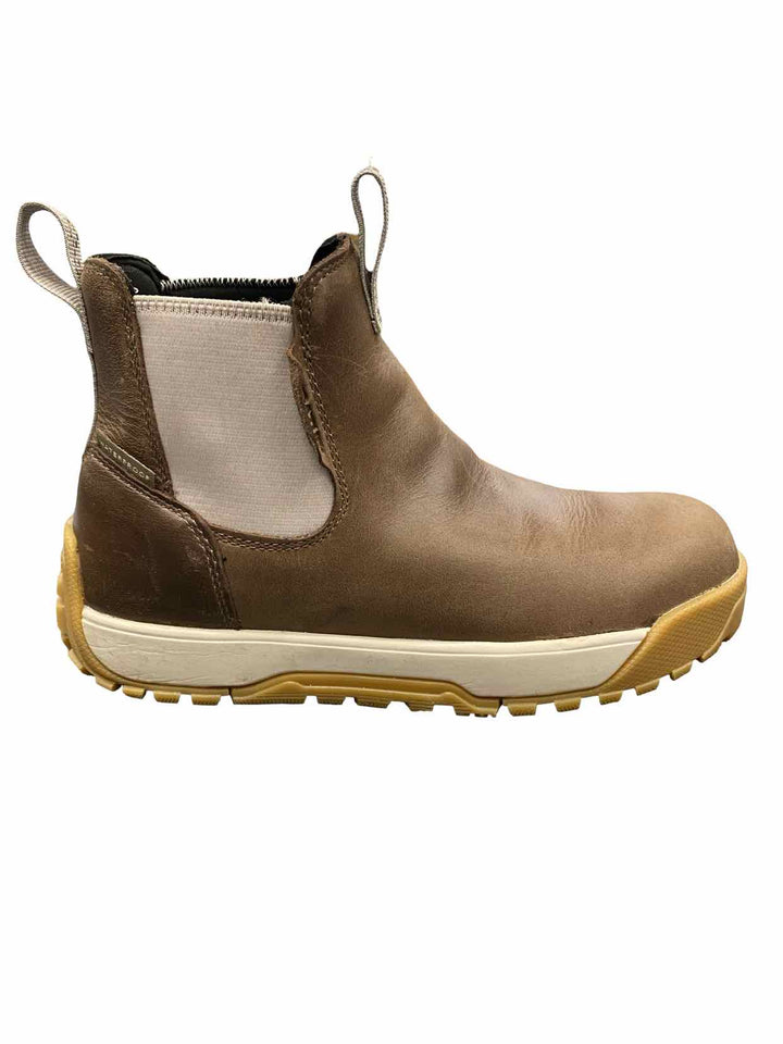 XtraTuf Shoe Size 6 Brown Leather Deck Boots(Ankle)