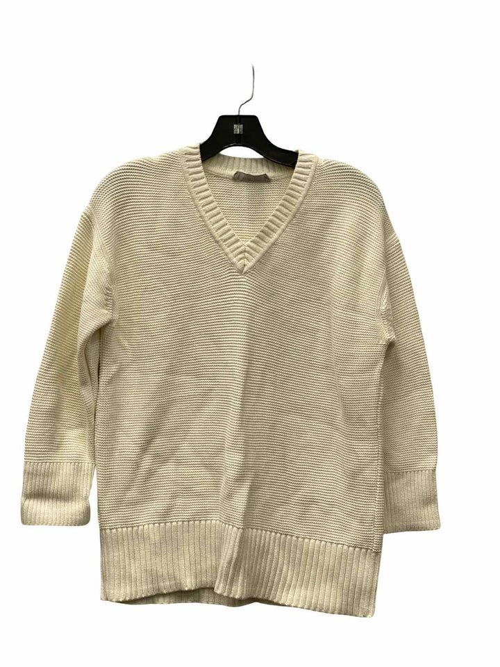 Everlane Size S Cream 100% cotton Sweater