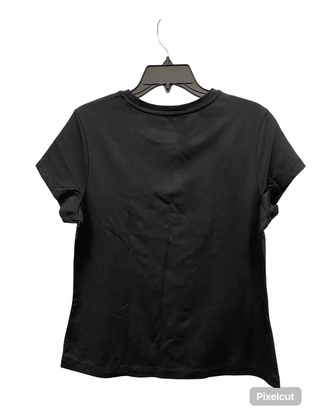 Adrienne Vittadini Size L Black T-shirt