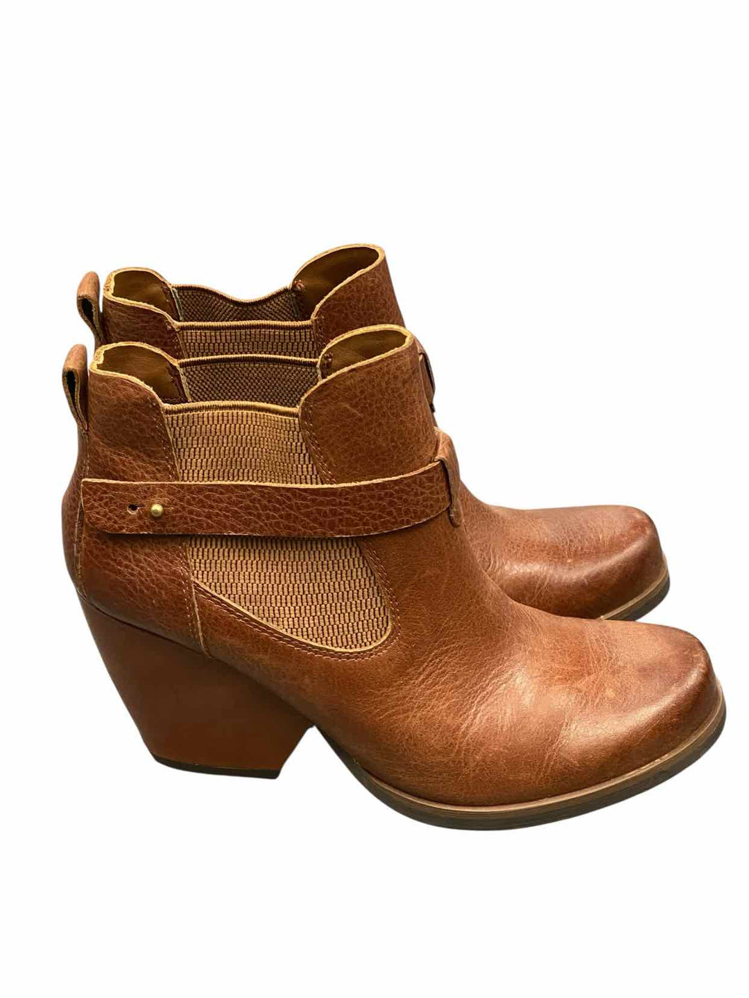 Korks Shoe Size 7.5 Brown Leather Boots(Ankle)