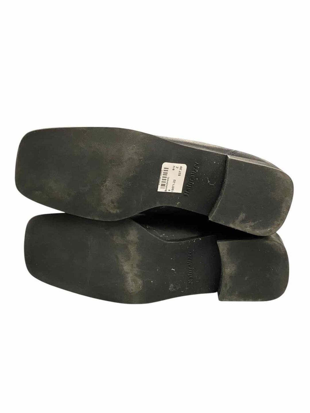 Naturalizer Shoe Size 8 Black Leather Boots(knee)
