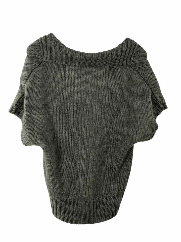 Lauren Hansen Size S Gray Cable Knit Sweater