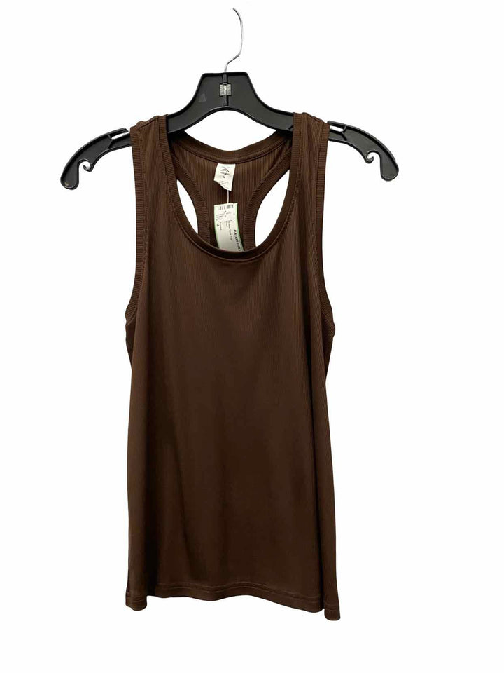 Xersion Size M Brown Athletic Tank Top