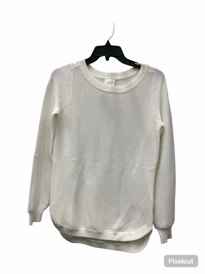 Cyrus Size XS White Sweater