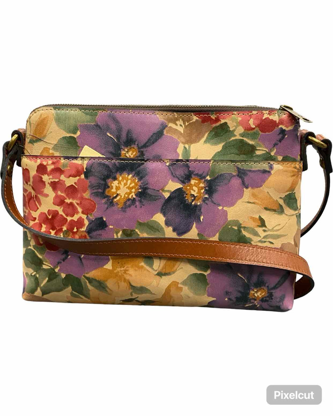 Patricia Nash Citrus Rose Crossbody Purse