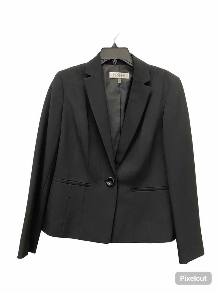Kasper Size 10P Black Blazer