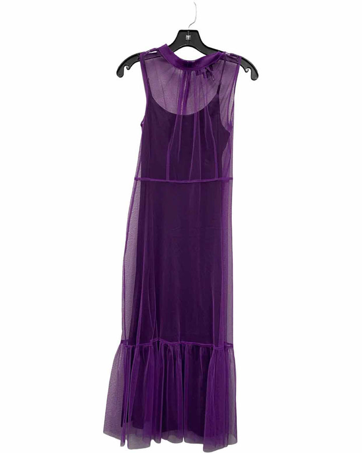 DKNY Size XS Purple Dress