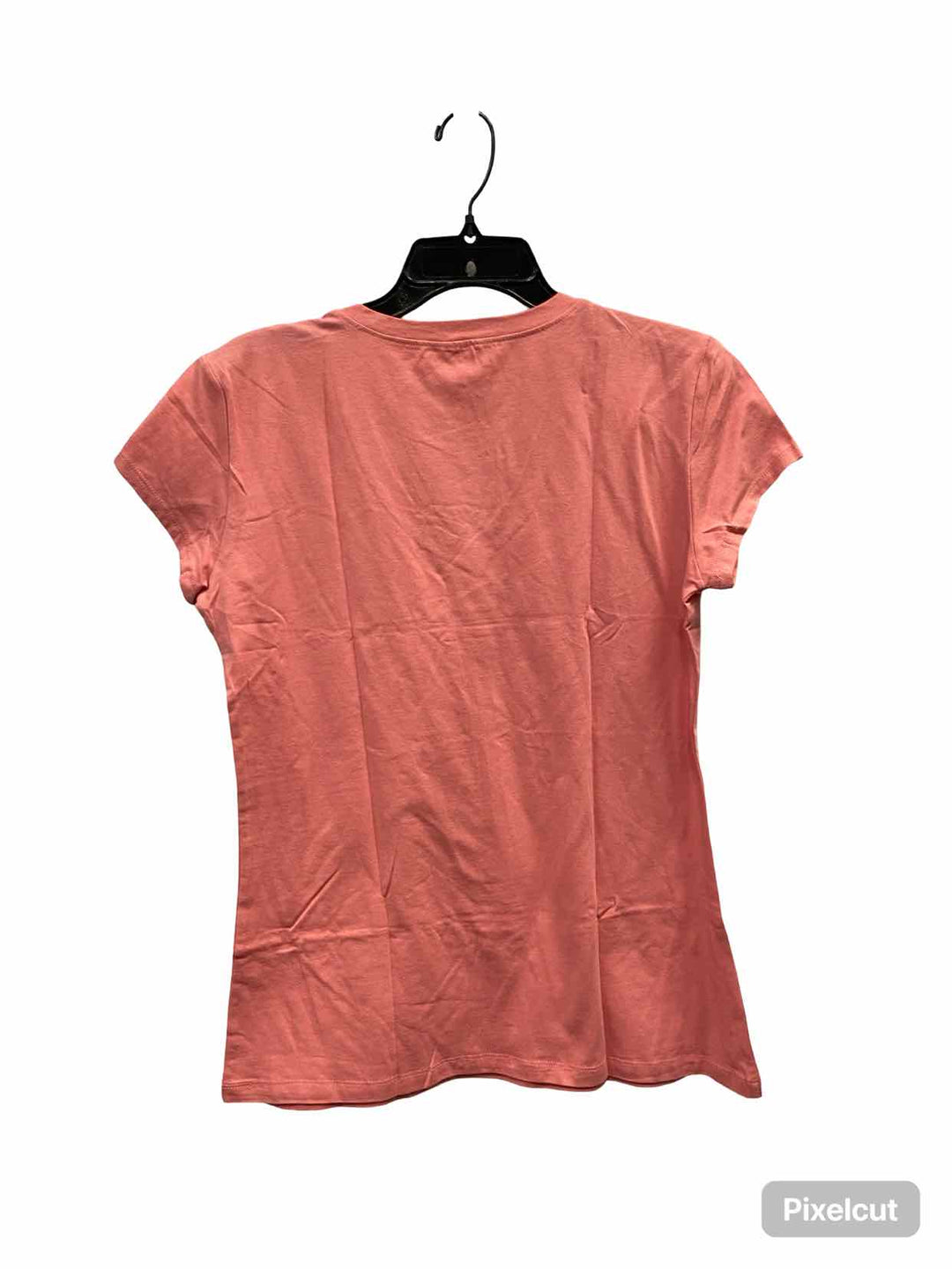 Sexy Basics Size M Peach Short Sleeve Shirts